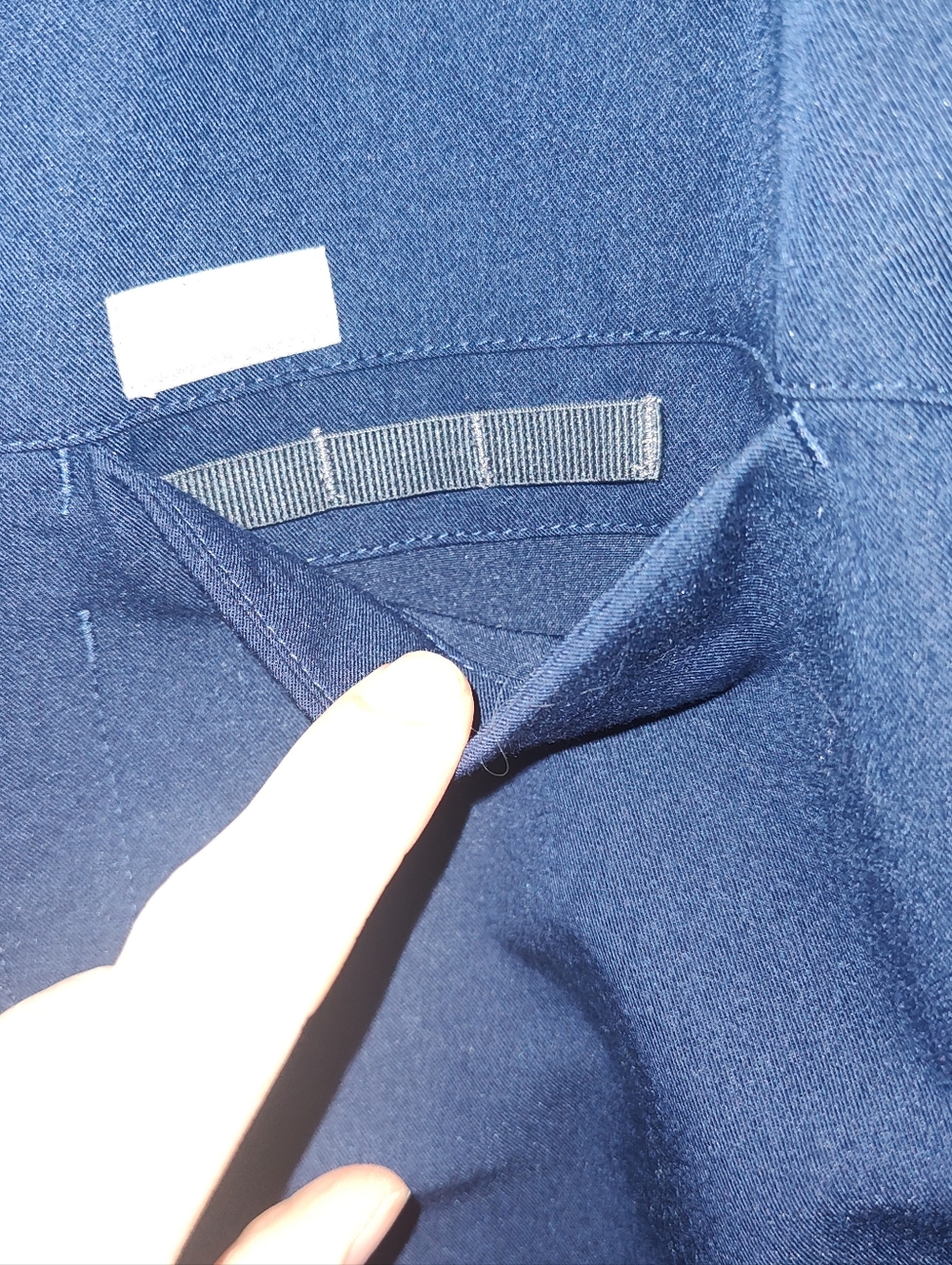 NWT Figs Navy Small Limits Zip Scrub Top - Picture 3 of 8